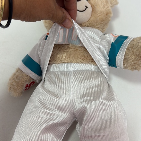 NFL Miami Dolphins Build A Bear With Football Uniform Build A Bear BAB Plush - Picture 7 of 12